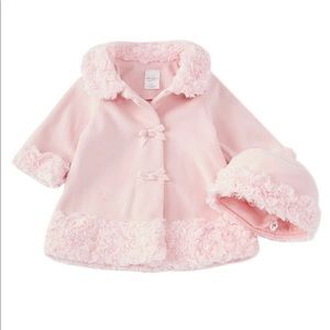 Baby Girls fleece coat 24 months